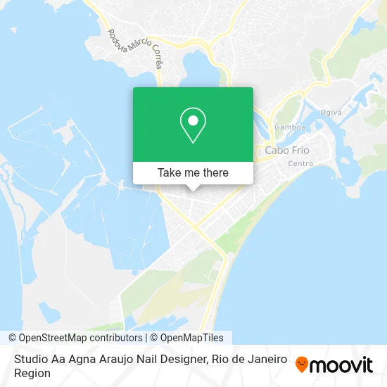 Studio Aa Agna Araujo Nail Designer map