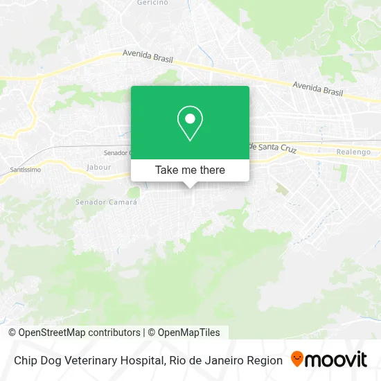 Chip Dog Veterinary Hospital map