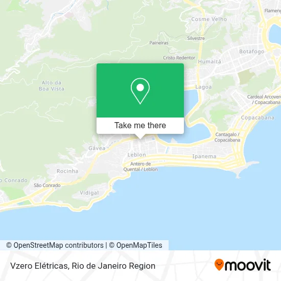 Vzero Elétricas map