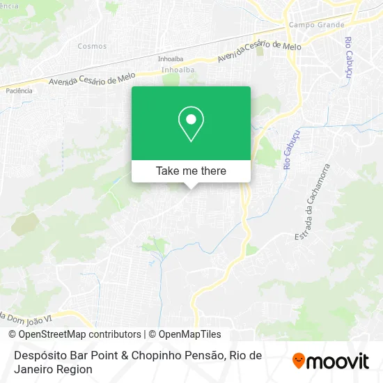Despósito Bar Point & Chopinho Pensão map