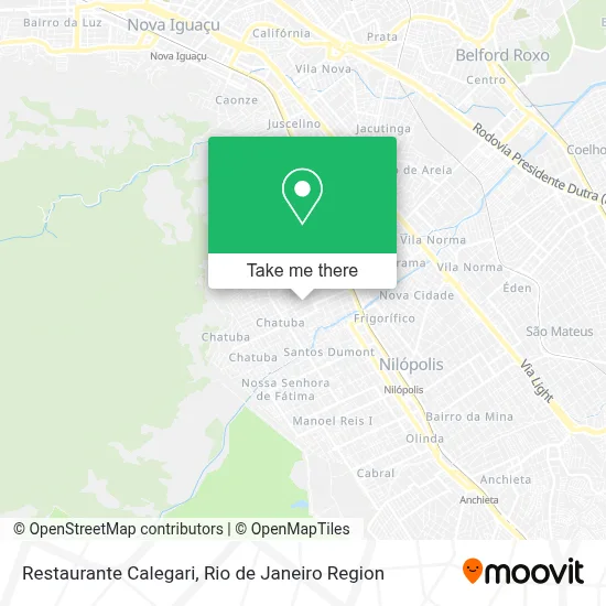 Restaurante Calegari map