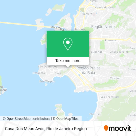 Casa Dos Meus Avós map