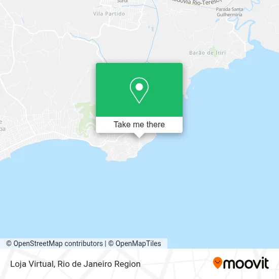 Loja Virtual map