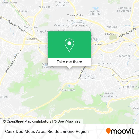 Casa Dos Meus Avós map