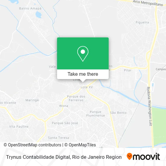 Trynus Contabilidade Digital map