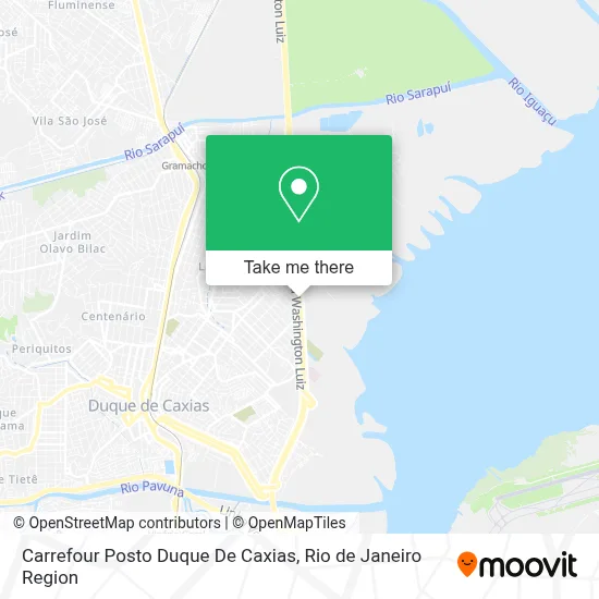 Carrefour Posto Duque De Caxias map