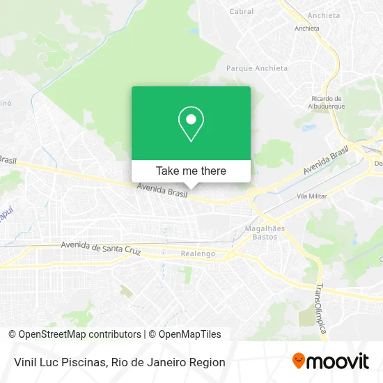 Vinil Luc Piscinas map
