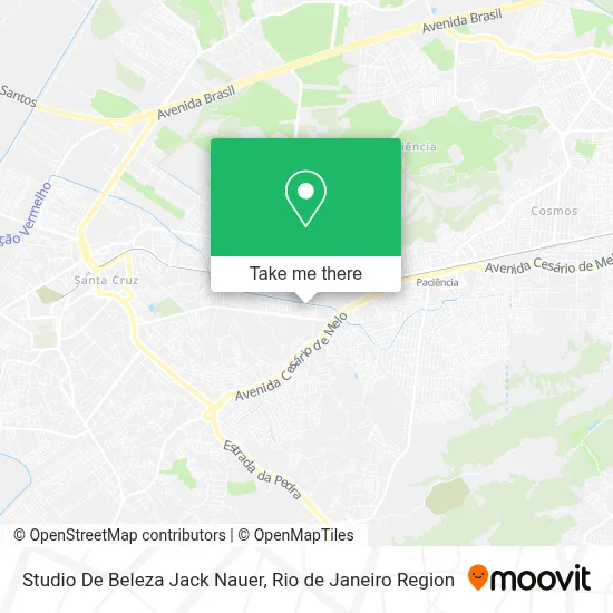 Studio De Beleza Jack Nauer map