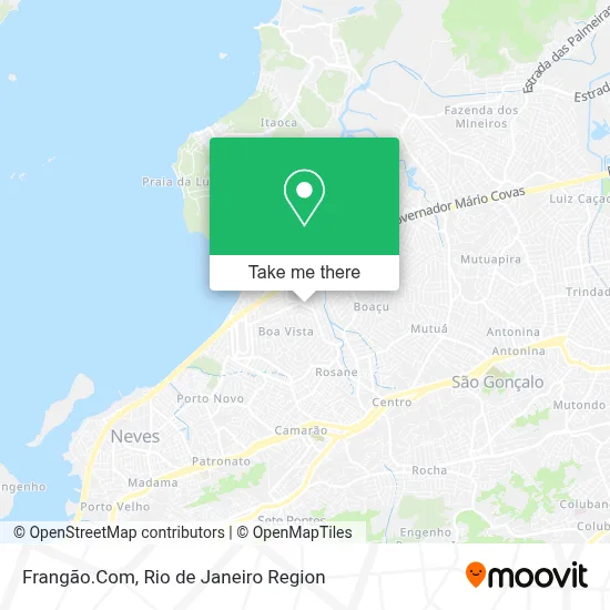 Frangão.Com map