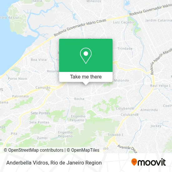 Anderbella Vidros map