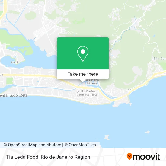 Tia Leda Food map
