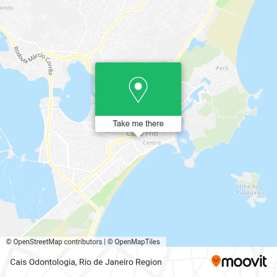 Cais Odontologia map
