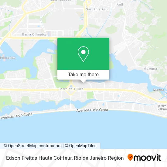 Edson Freitas Haute Coiffeur map