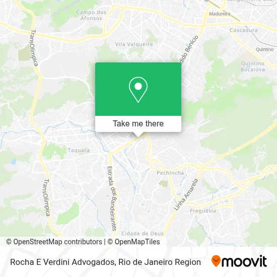 Rocha E Verdini Advogados map