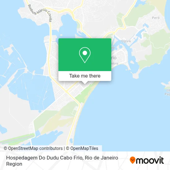Hospedagem Do Dudu Cabo Frio map