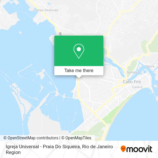 Igreja Universal - Praia Do Siqueira map