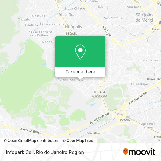 Infopark Cell map