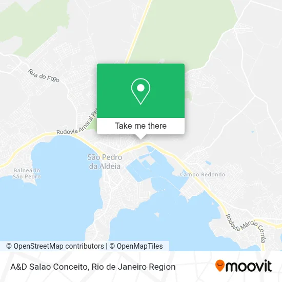 A&D Salao Conceito map
