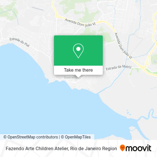 Fazendo Arte Children Atelier map