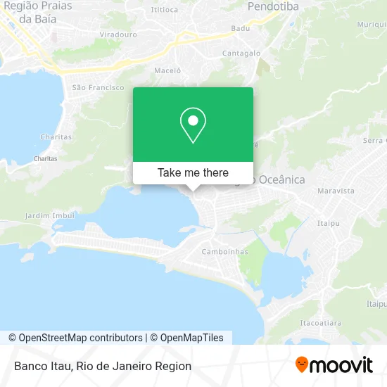 Banco Itau map