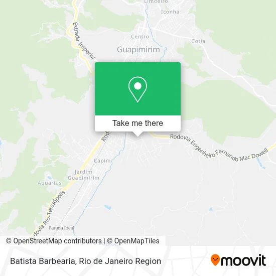Batista Barbearia map
