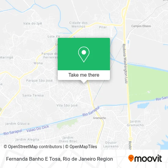 Fernanda Banho E Tosa map