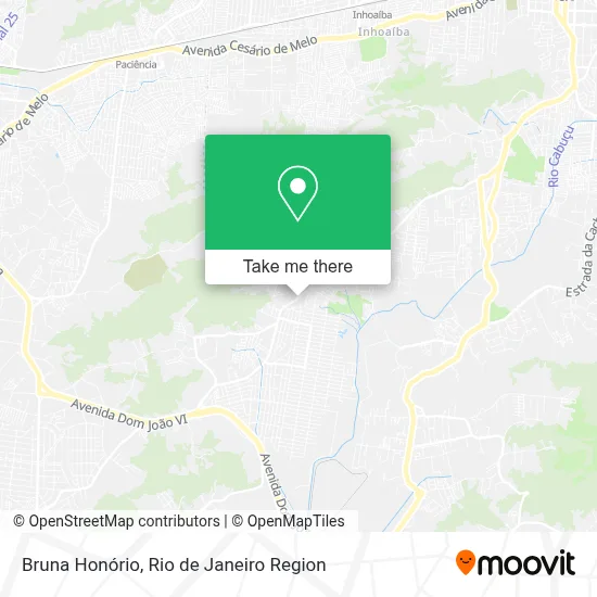 Bruna Honório map