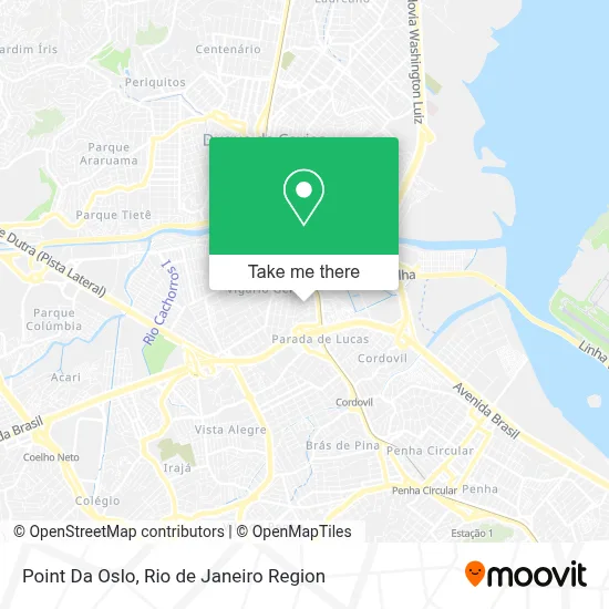 Point Da Oslo map