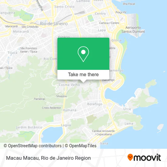 Macau Macau map