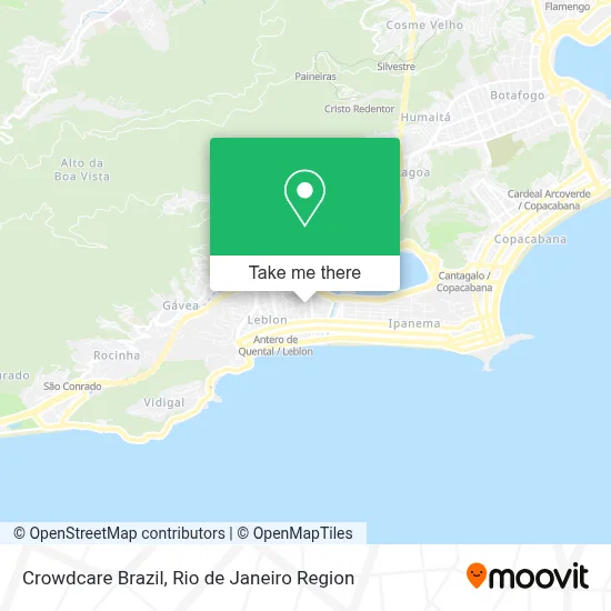 Crowdcare Brazil map