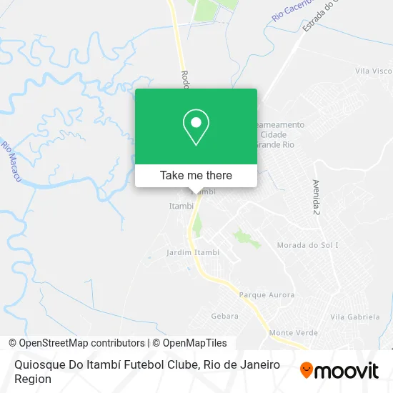 Quiosque Do Itambí Futebol Clube map