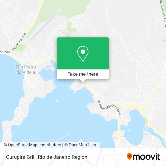 Curupira Grill map