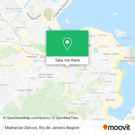 Malharias Zarcos map