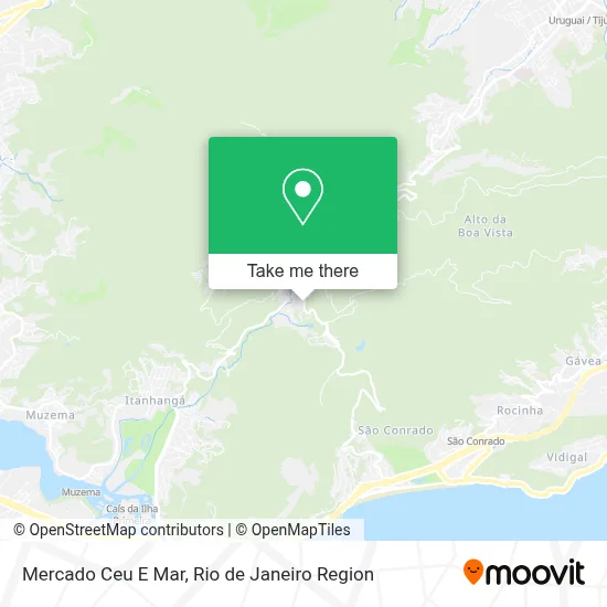 Mercado Ceu E Mar map
