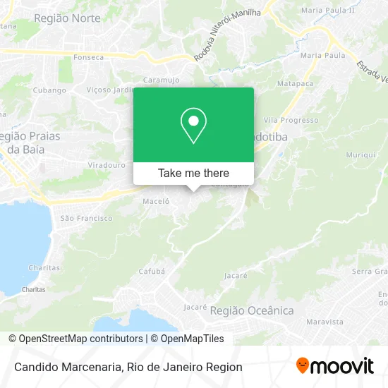 Candido Marcenaria map