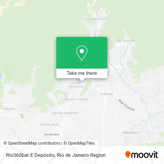 Rio360bar E Depósito map
