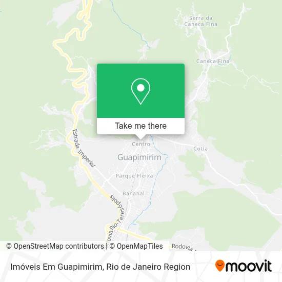 Imóveis Em Guapimirim map