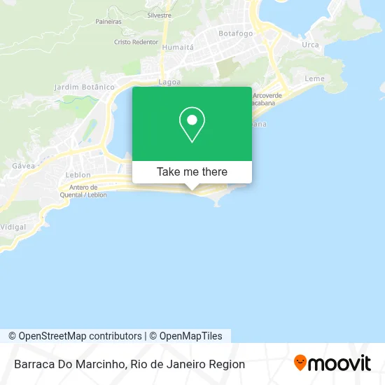 Barraca Do Marcinho map