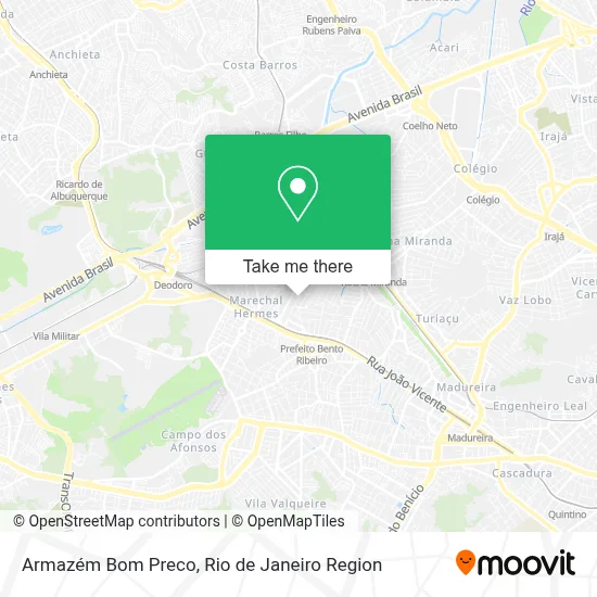Armazém Bom Preco map