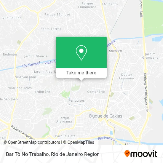 Bar Tô No Trabalho map