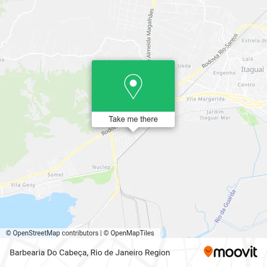Barbearia Do Cabeça map