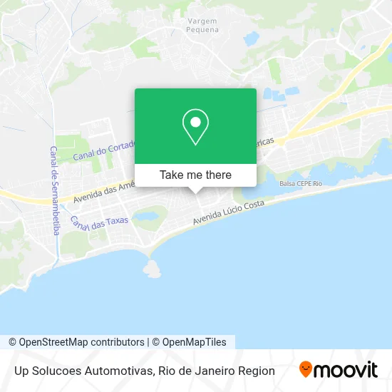 Up Solucoes Automotivas map