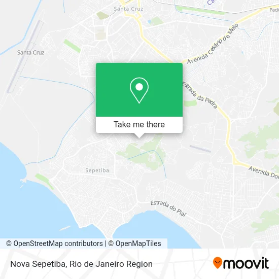 Nova Sepetiba map