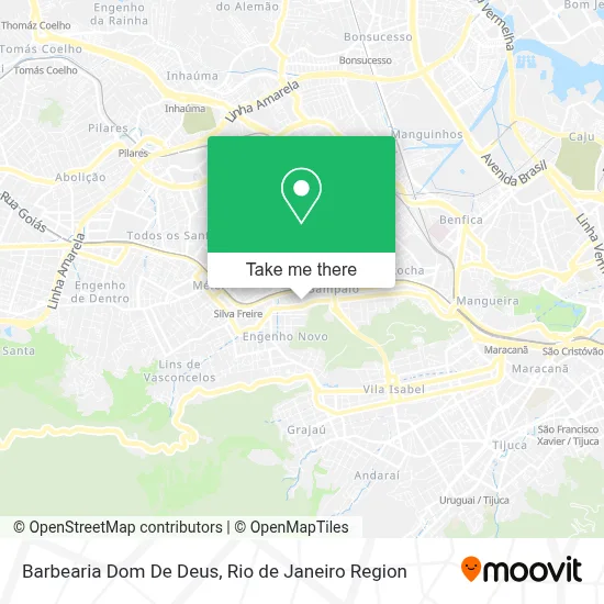 Barbearia Dom De Deus map