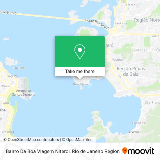 Bairro Da Boa Viagem Niteroi map