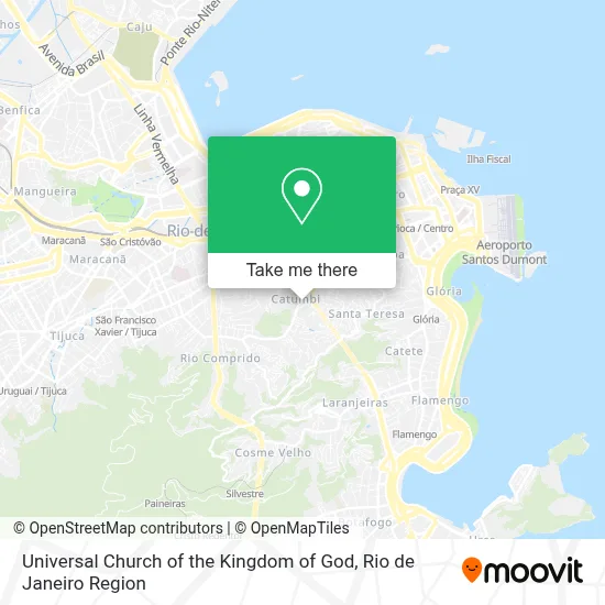 Igreja Universal Do Reino De Deus map