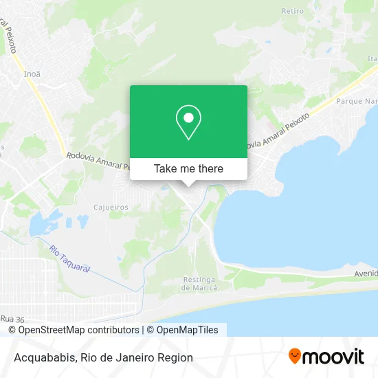 Acquababis map