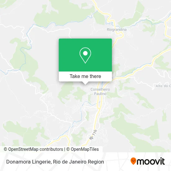 Donamora Lingerie map
