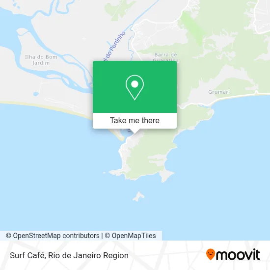 Surf Café map