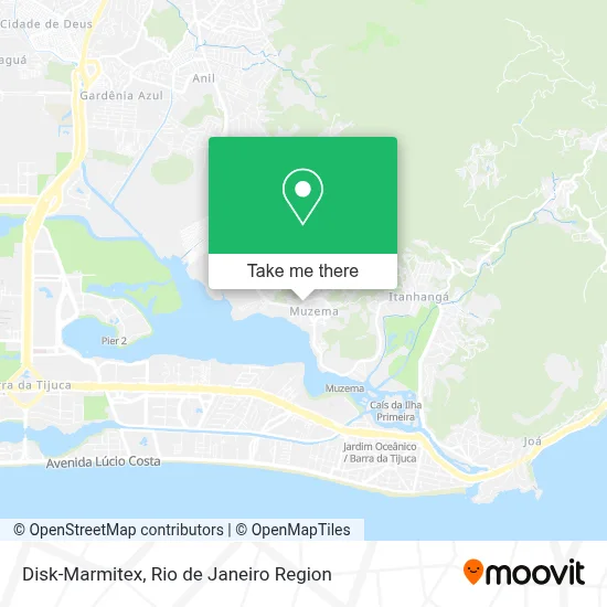Disk-Marmitex map